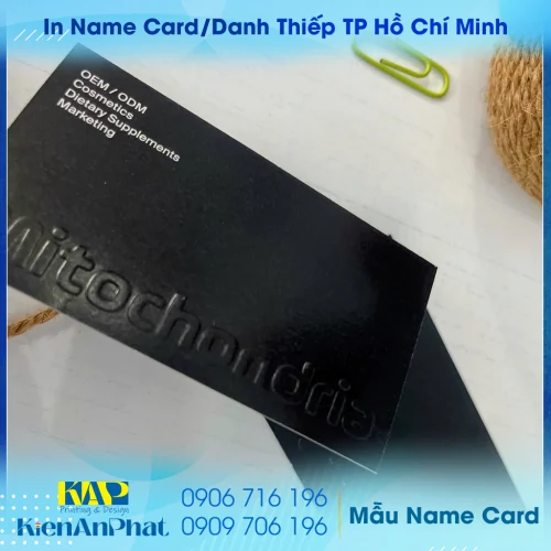 Mẫu ấn phẩm Name Card mới năm 2026