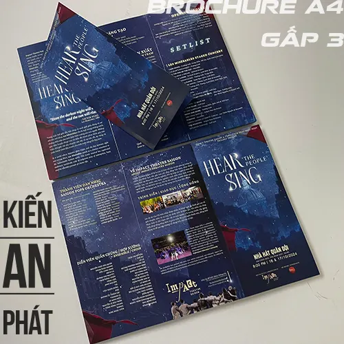 Bảng giá in brochure A4 gấp 3