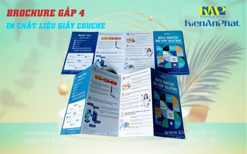 Bảng giá in brochure A4 gấp 4 tại tphcm