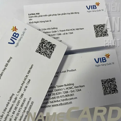 bảng giá in name card 10 hộp