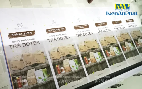 Giá in hiflex, băng rôn, backdrop làm phướn treo quảng cáo tại in Kiến An Phát