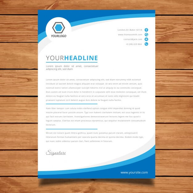 In giấy tiêu đề (Letterhead) - Ảnh 3