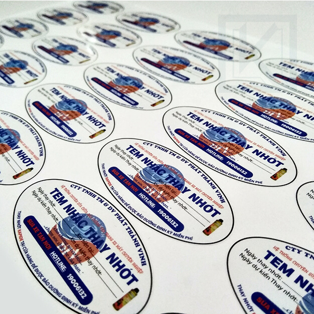 In nhãn, tem decal giấy - Ảnh 3