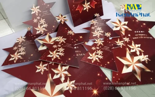 Bảng giá in pp cán (bồi) format tại in Kiến An Phát trang trí noel