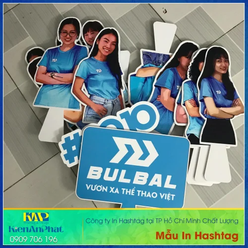 Mẫu Hastag Cầm Tay 2026 tại In Hashtag Kiến An Phát