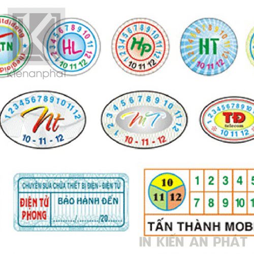 tem bảo hành điện thoại