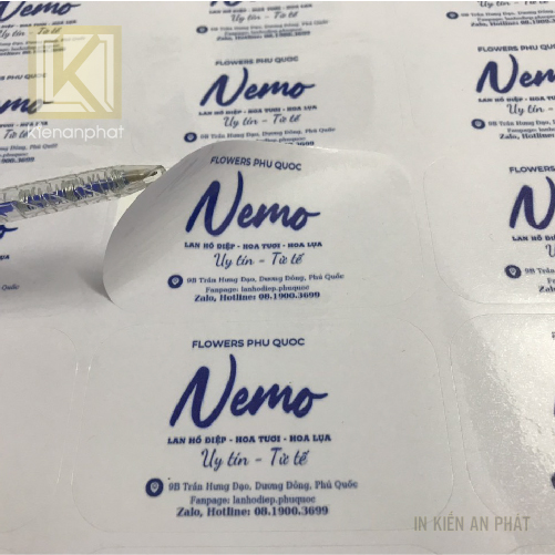 in tem dán decal