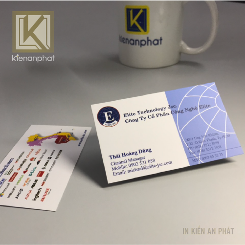 Giá In Name Card 2 Mặt và Chất Liệu Thông Dụng tại In Kiến An Phát