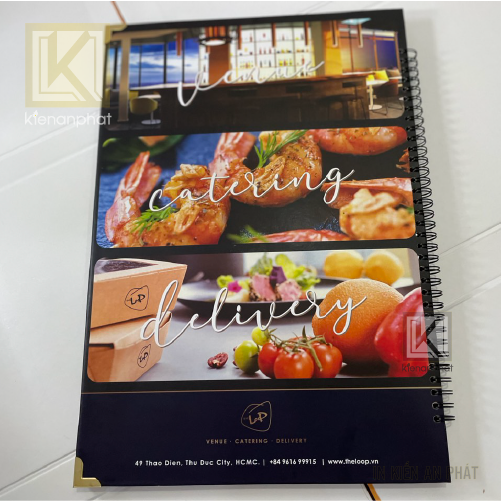 In menu, thực đơn