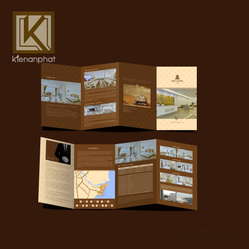 Kích thước brochure in theo yêu cầu