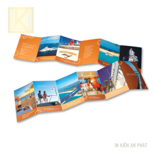 Kích thước brochure in theo yêu cầu