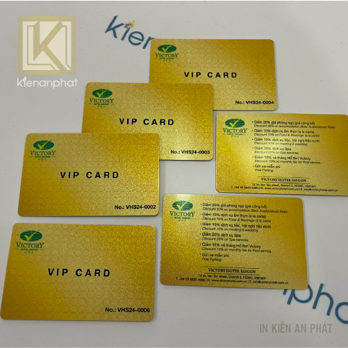 Giới thiệu về in thẻ nhựa theo yêu cầu tại Kiến An Phát, tpHCM