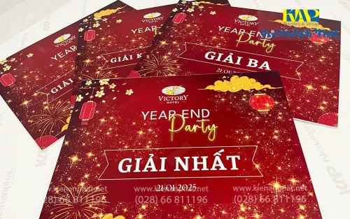 In poster pp làm bảng trao thưởng giá rẻ tại hcm