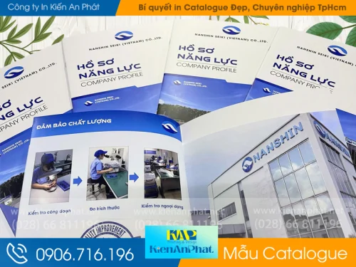 Mẫu In Catalogue đẹp tại Kiến An Phát