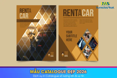 Một số mẫu Catalogue đẹp 2026 tham khảo