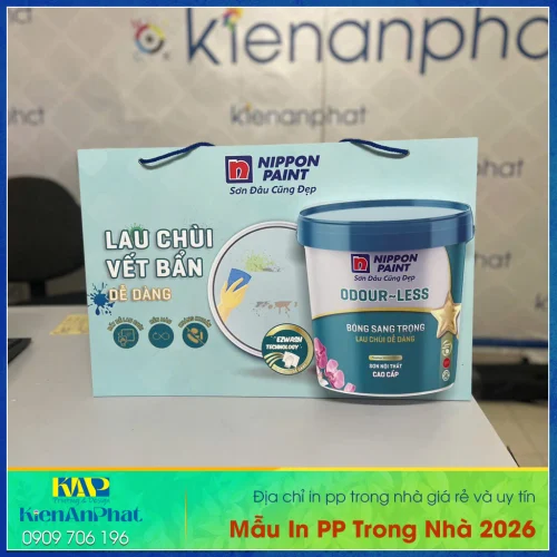 Mẫu In PP Trong Nhà đẹp - in pp ngành sơn