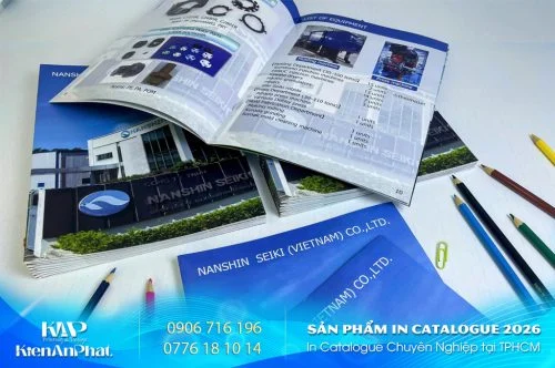 Bộ sản phẩm In Catalogue mới nhất tại In Catalogue Kiến An Phát 2026