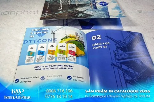 Bộ sản phẩm In Catalogue Kiến An Phát 2026 mới nhất
