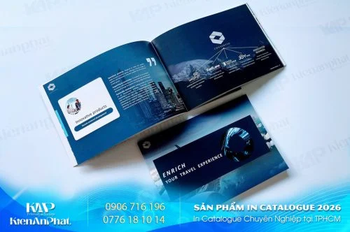 Bộ sản phẩm In Catalogue Kiến An Phát mới nhất 2026