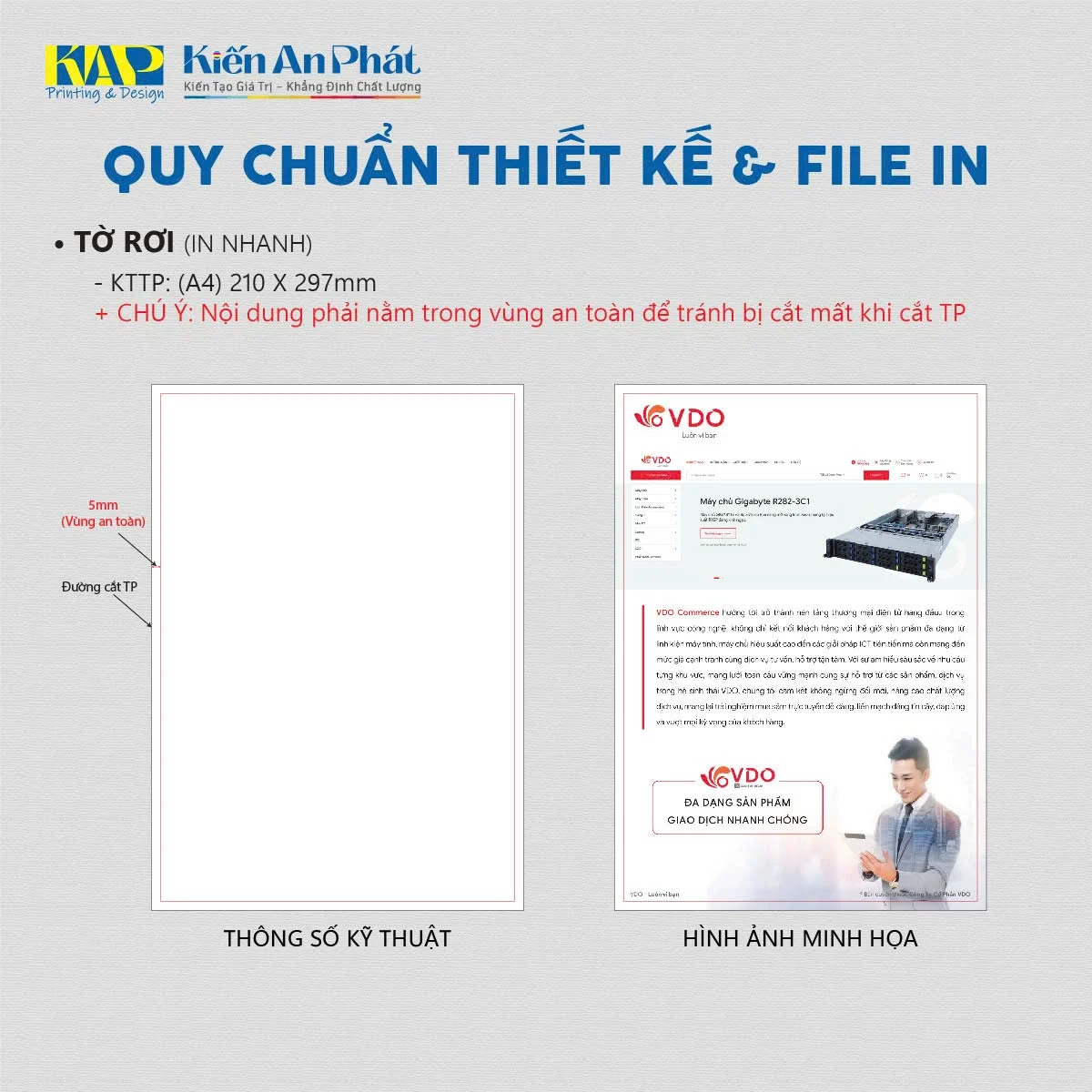 HƯỚNG DẪN THIẾT KẾ TỜ RƠI (IN NHANH)